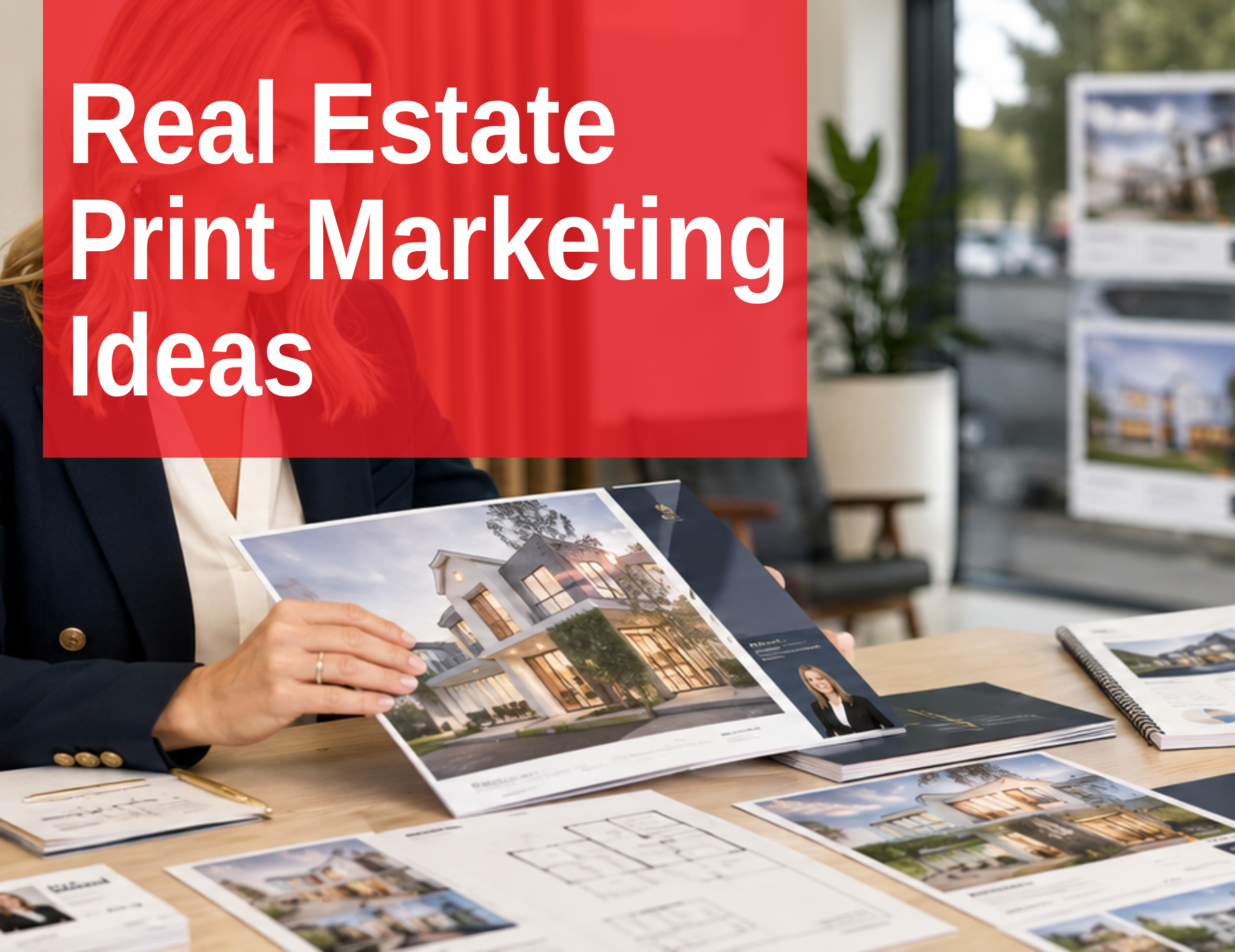 Real Estate Print Marketing Ideas